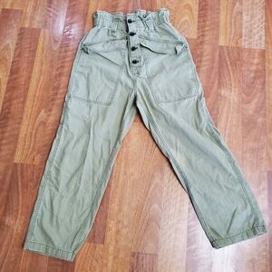 Cargo army Green Pants for Casual Wear 26 waist